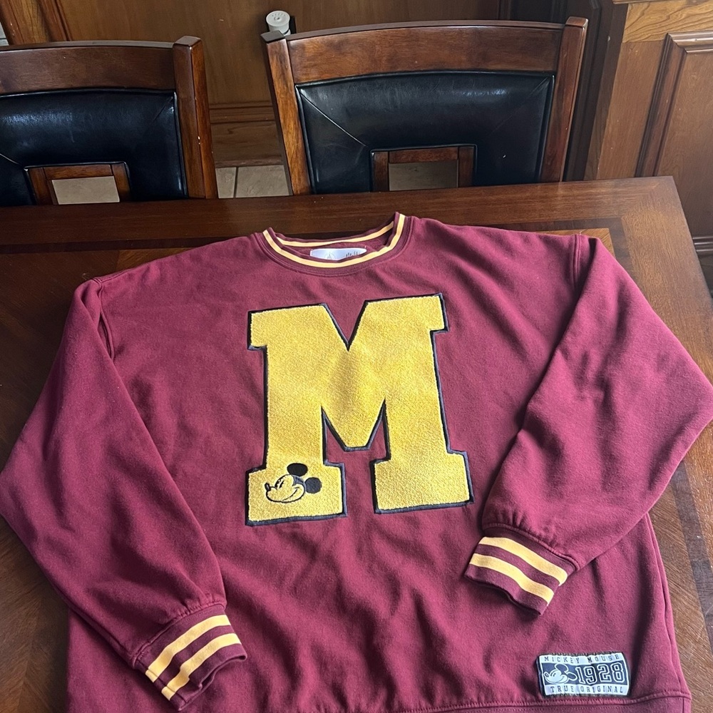 Disney Multicolored Oversized Graphic Sweatshirt